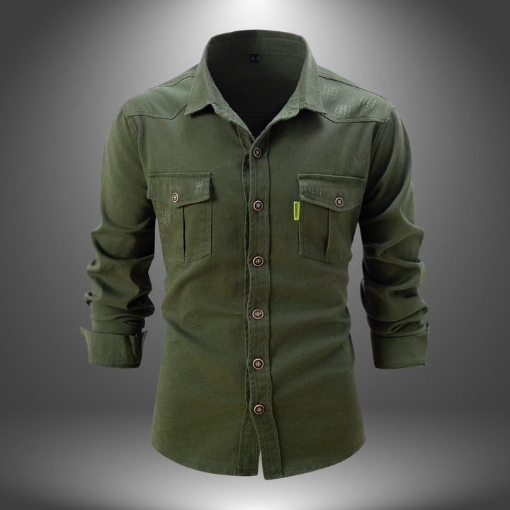 Carlo | Camicia a Maniche Lunghe Sartoriale