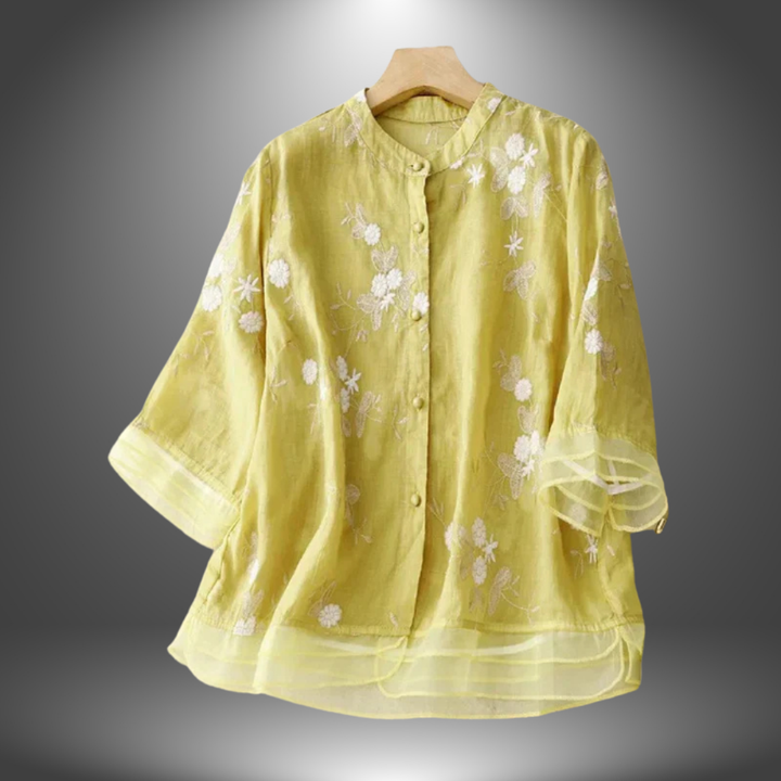 Ruth | Blusa Ricamata Artigianale