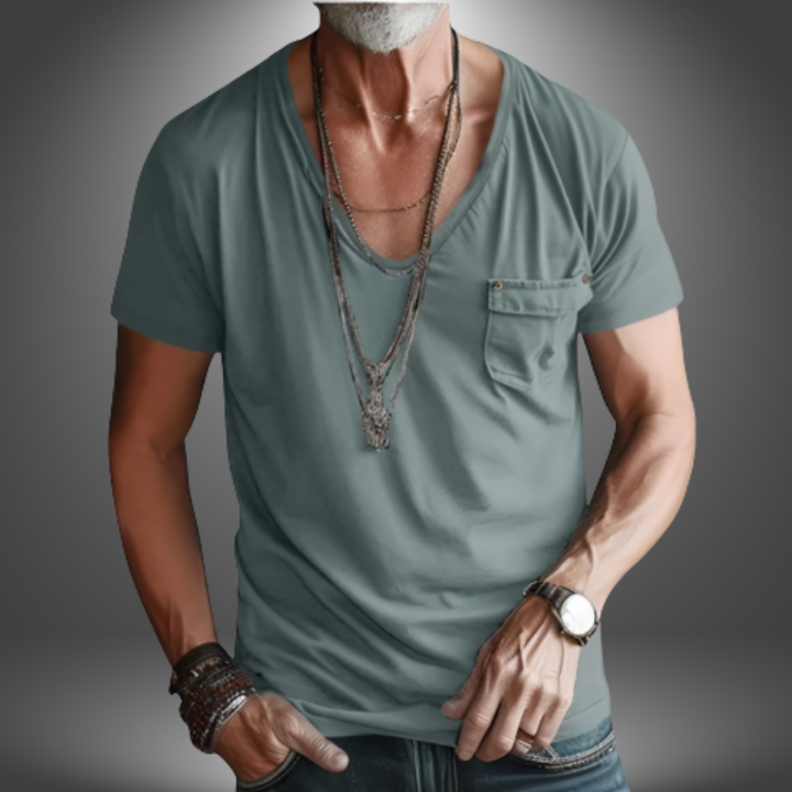 Thiago™ | T-shirt Fatta a Mano da Uomo Estate 2024