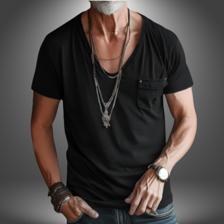 Thiago™ | T-shirt Fatta a Mano da Uomo Estate 2024