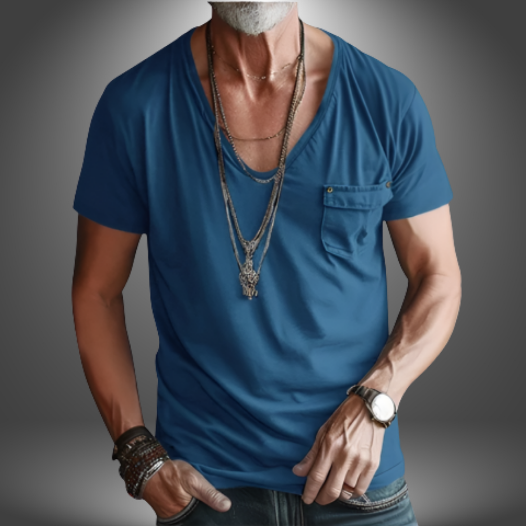 Thiago™ | T-shirt Fatta a Mano da Uomo Estate 2024