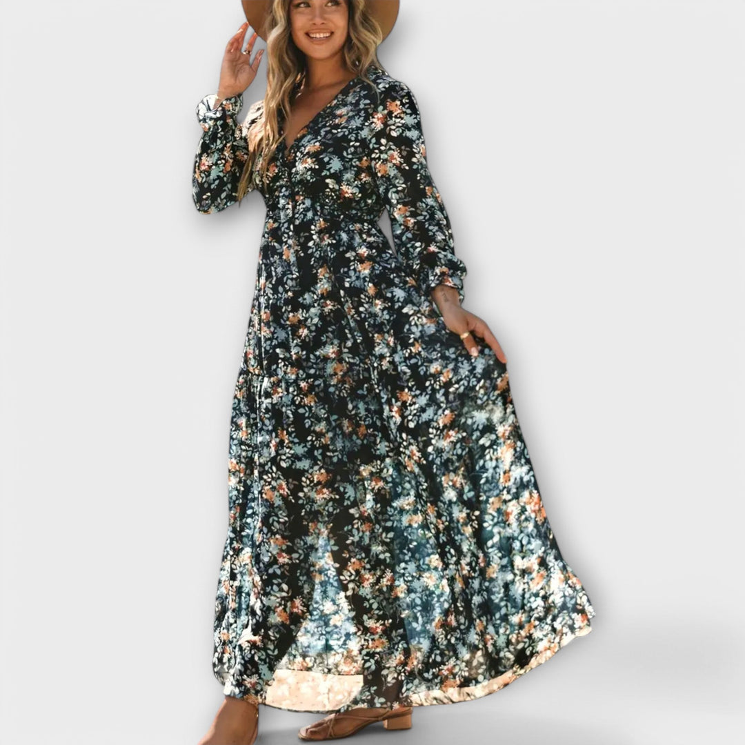 Helen | Abito Elegante Artigianale in Velluto