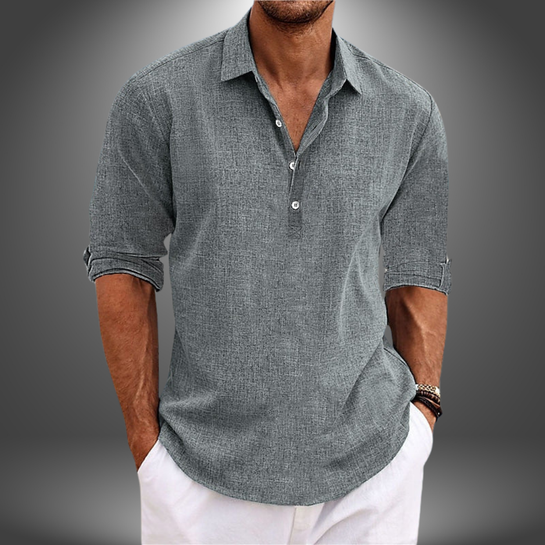 Giulio | Camicia in Cotone e Lino