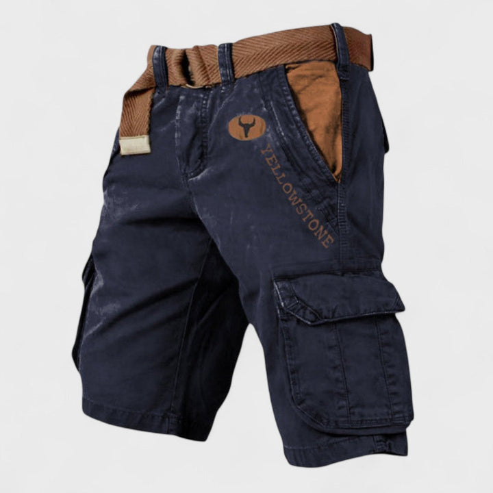 Luca | Pantaloni Corti Cargo Artigianali da Uomo