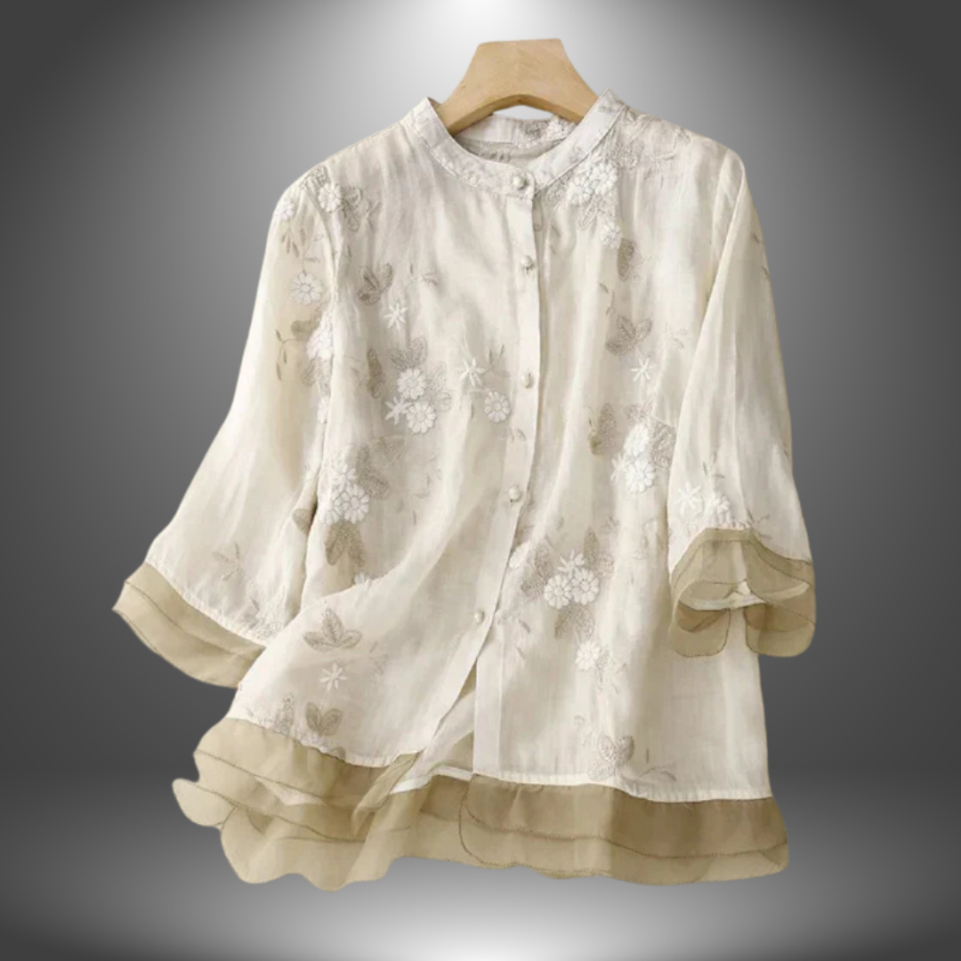 Ruth | Blusa Ricamata Artigianale