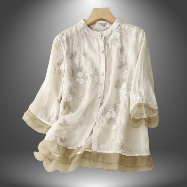 Ruth | Blusa Ricamata Artigianale