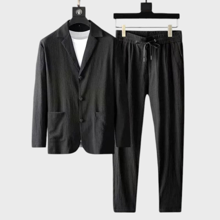 Horacy | Set Blazer in Lino Artigianale da Uomo