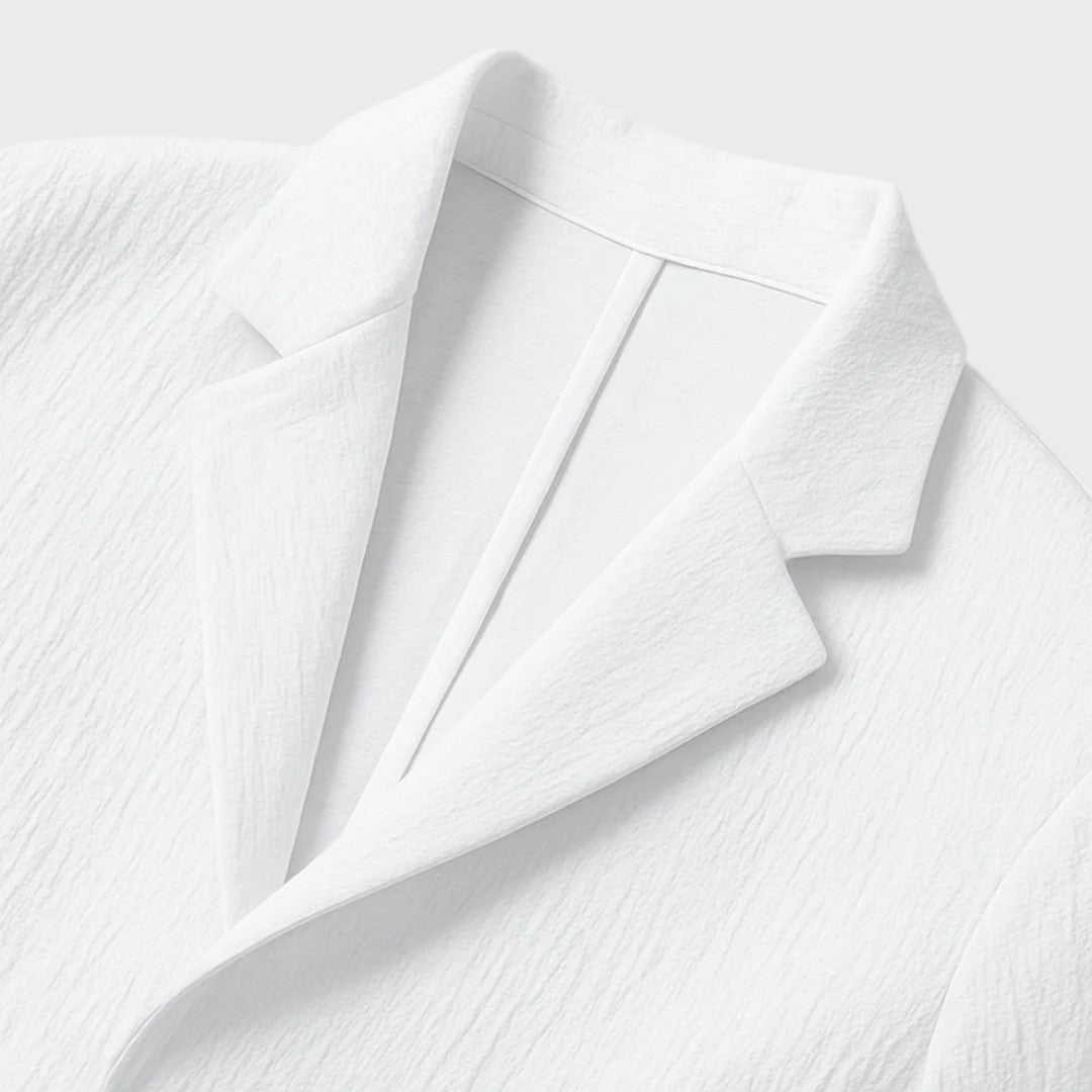 Horacy | Set Blazer in Lino Artigianale da Uomo