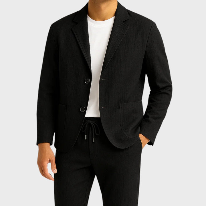 Horacy | Set Blazer in Lino Artigianale da Uomo
