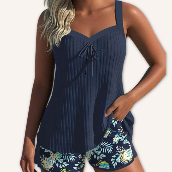 Clara | elegante Tankini a motivi floreali