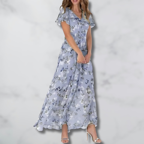Giovanna | Vestito Floreale Artigianale da Donna