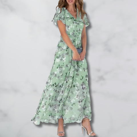 Giovanna | Vestito Floreale Artigianale da Donna