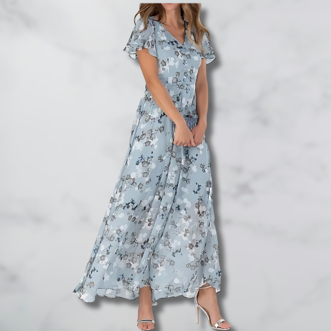 Giovanna | Vestito Floreale Artigianale da Donna