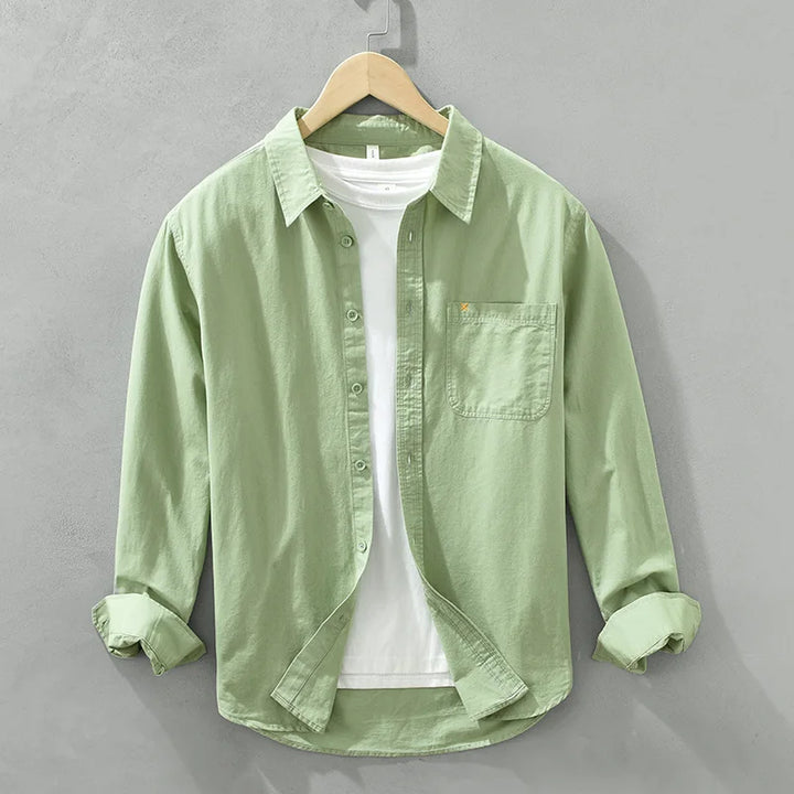 Carl | Camicia in Cotone Artigianale