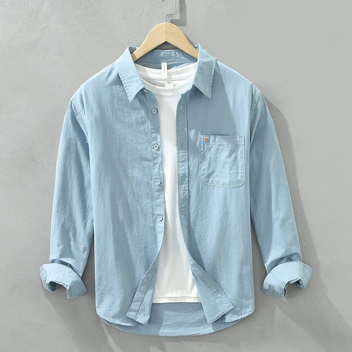 Carl | Camicia in Cotone Artigianale