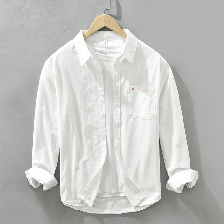 Carl | Camicia in Cotone Artigianale