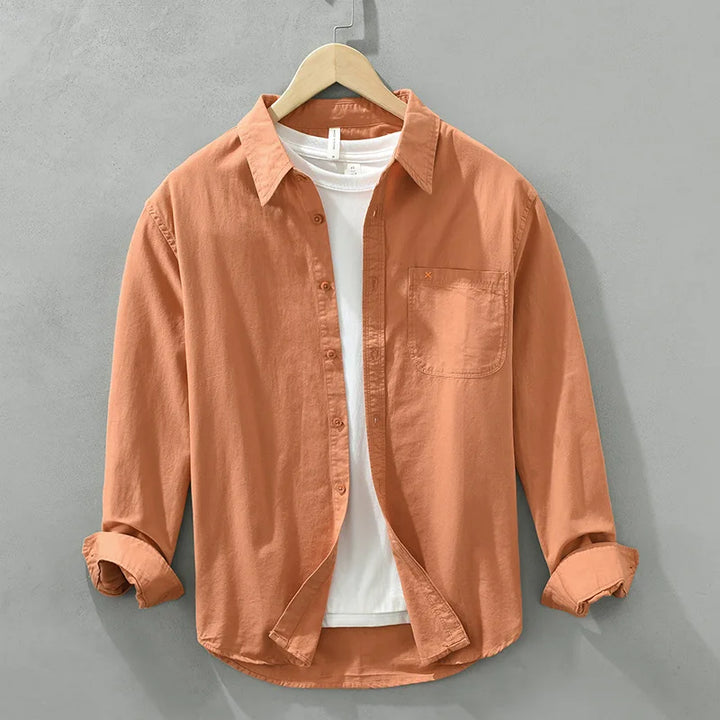 Carl | Camicia in Cotone Artigianale