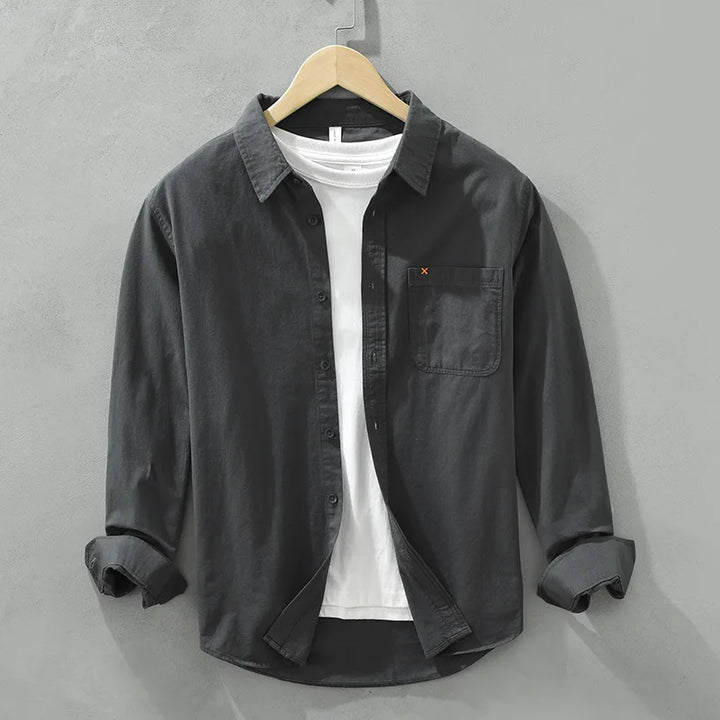 Carl | Camicia in Cotone Artigianale