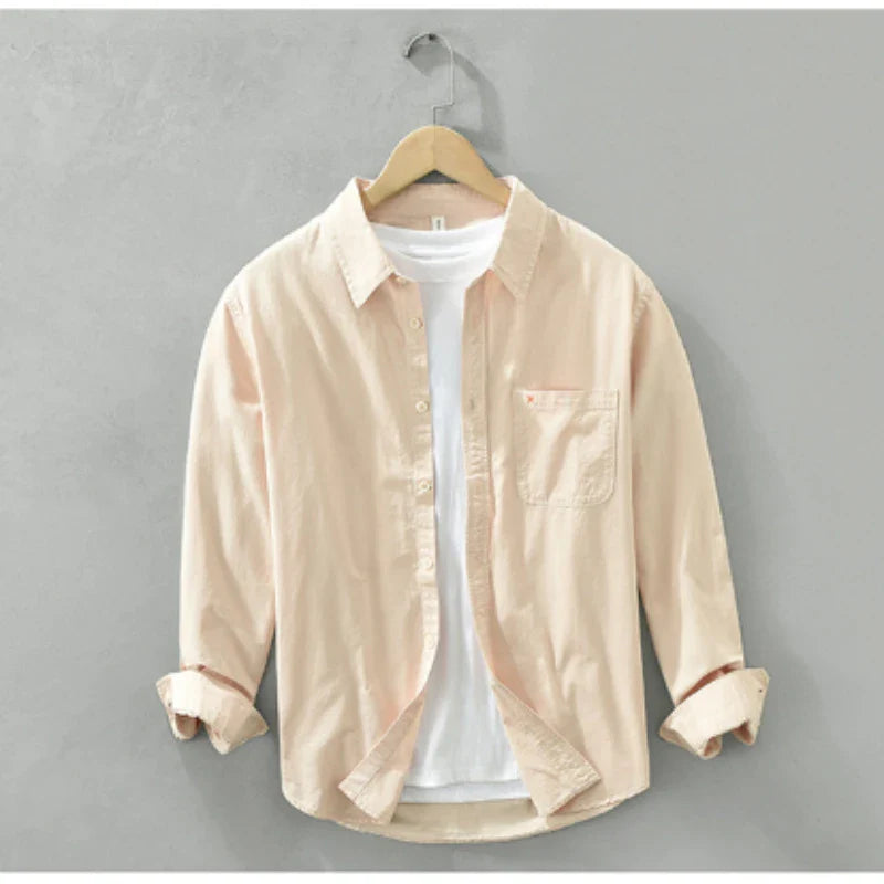 Carl | Camicia in Cotone Artigianale