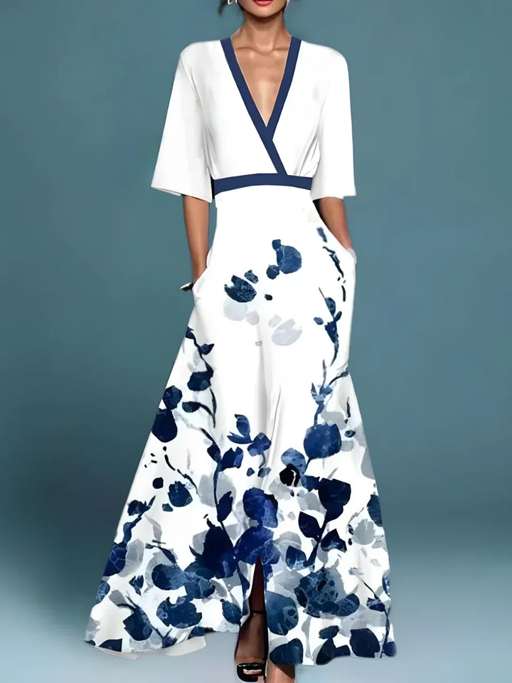 Laure | Abito Elegante Floreale
