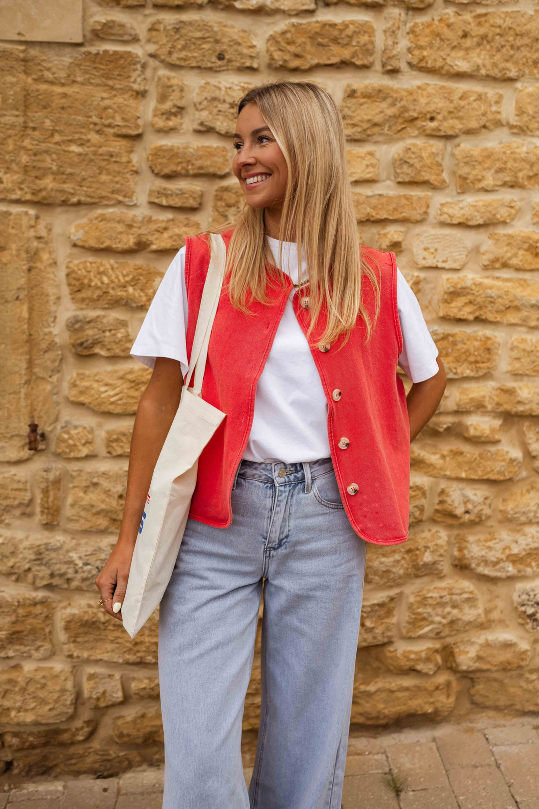Anna | Gilet estivo in lino