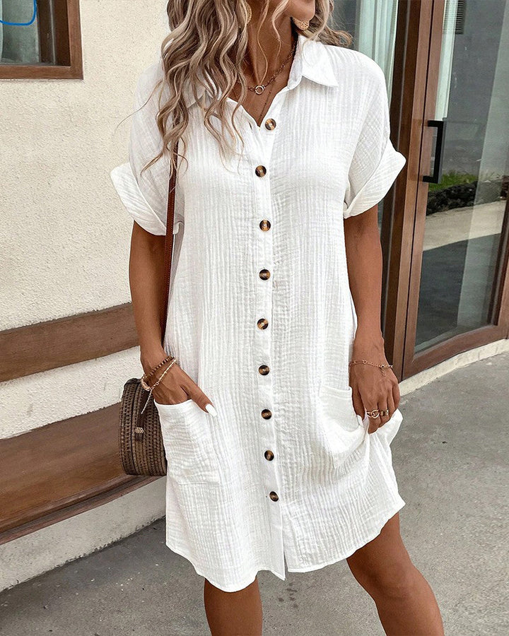 Celest | Abito polo elegante in tessuto