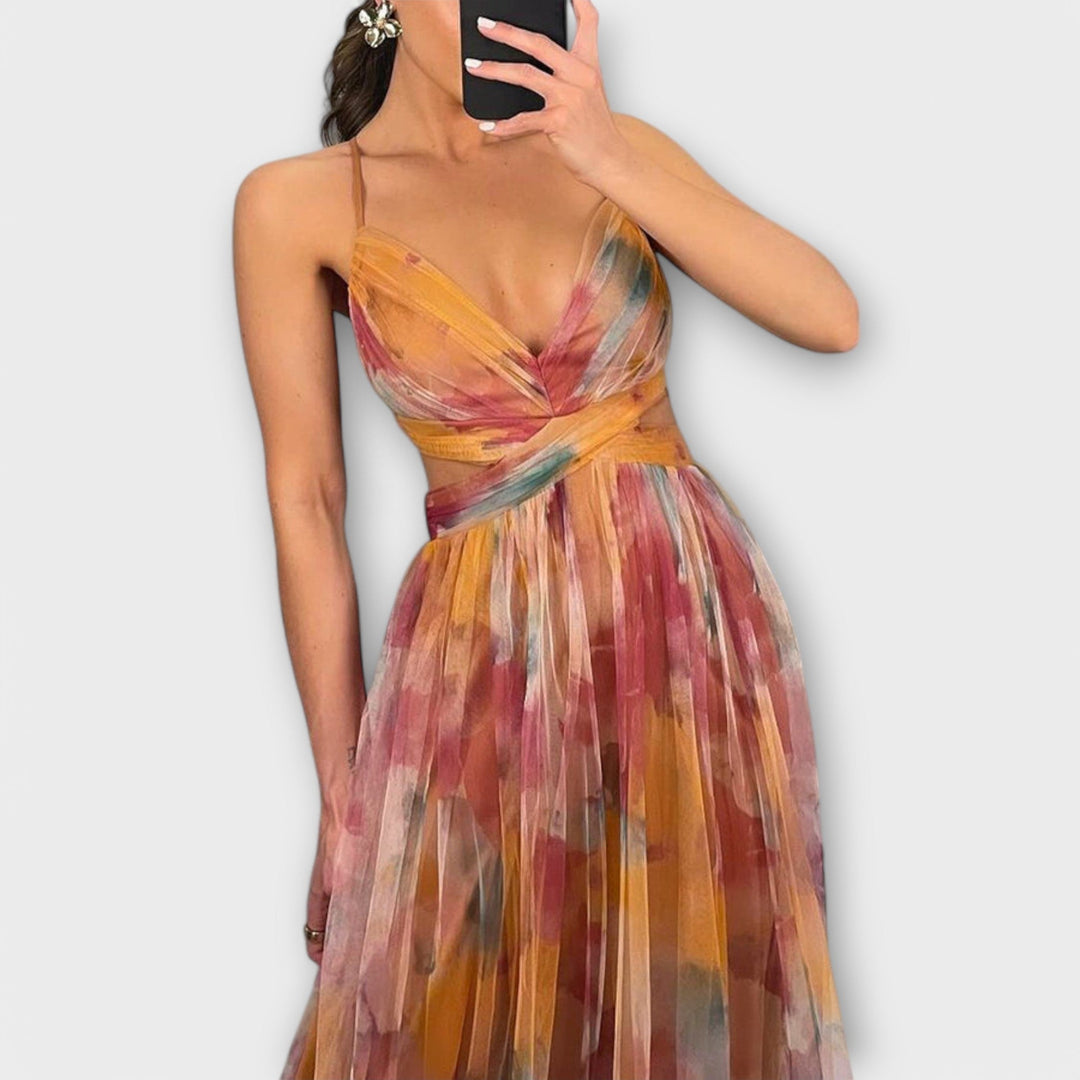 Annai | Abito Lungo Artigianale Elegante