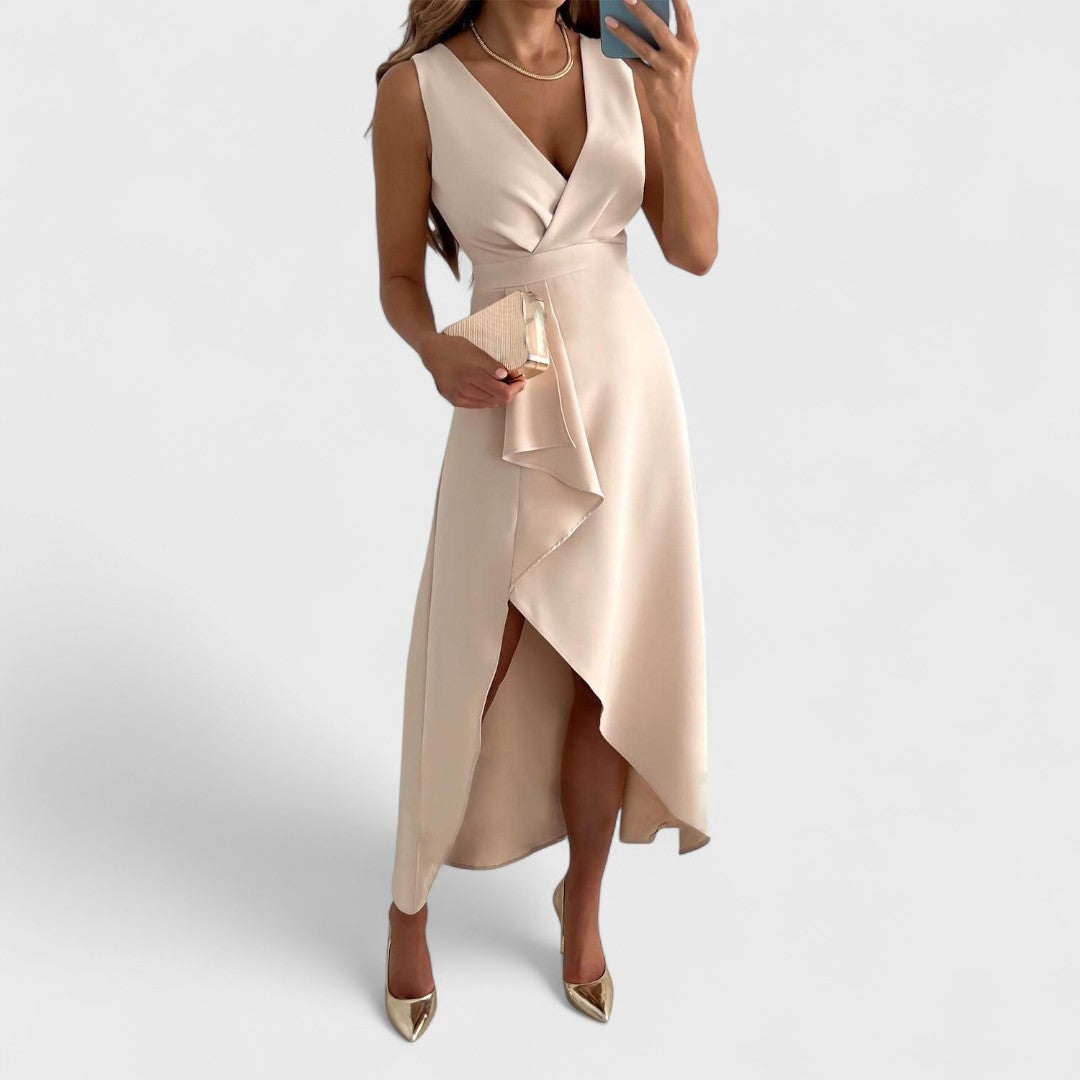 Alessia | Abito Lungo Artigianale Elegante da Donna