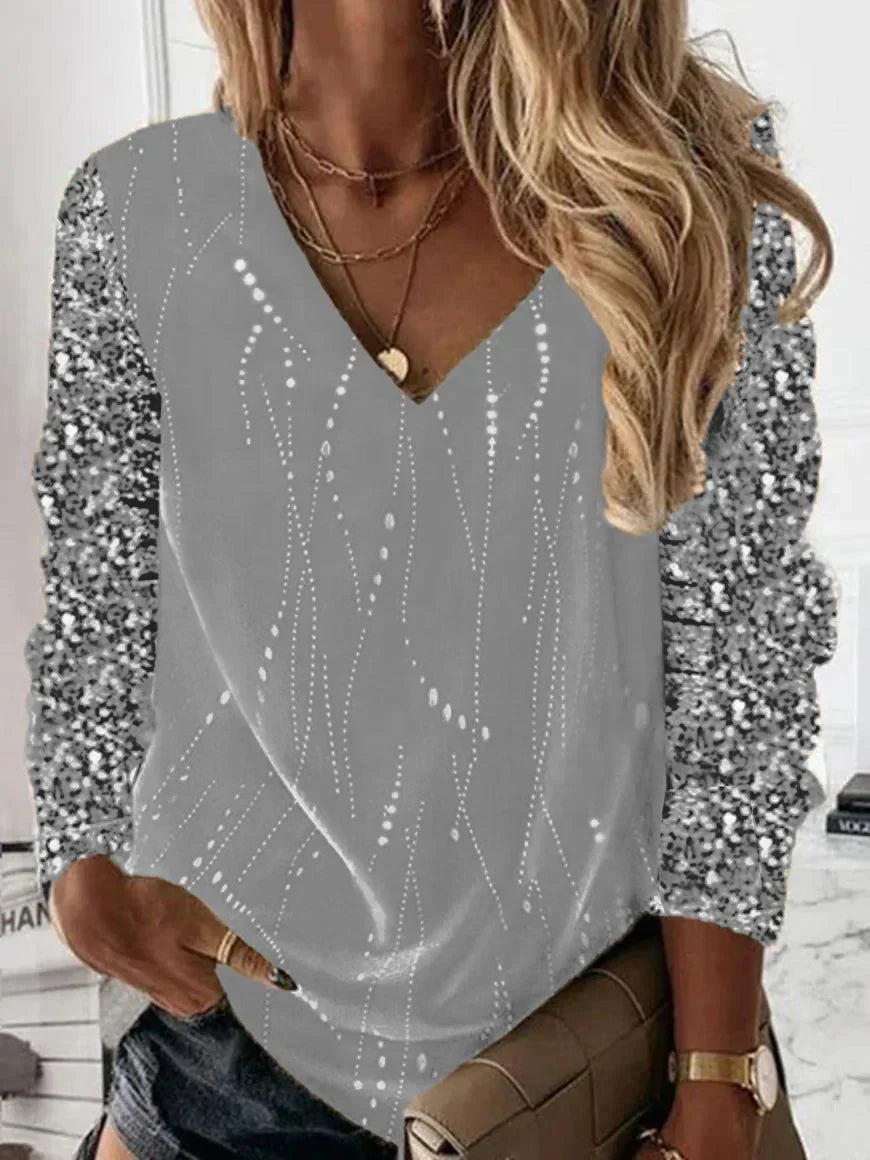 Aurelia | Blusa elegante scintillante per serate speciali