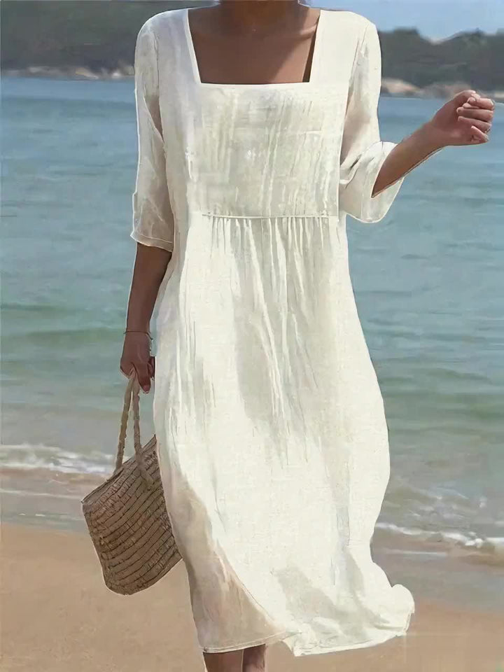 Luna | Abito in lino casual
