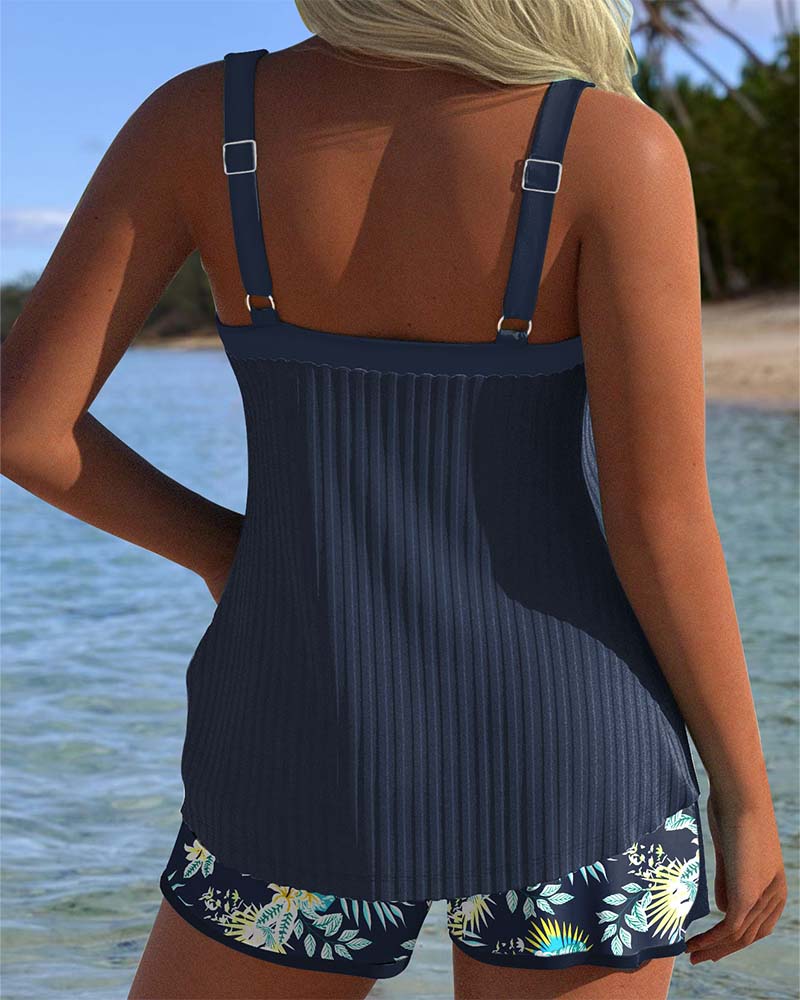 Clara | elegante Tankini a motivi floreali
