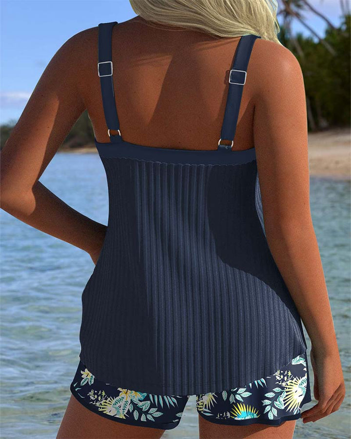 Clara | elegante Tankini a motivi floreali