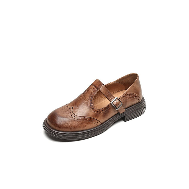 Velda | Eleganti Mary Janes in Pelle Artigianale