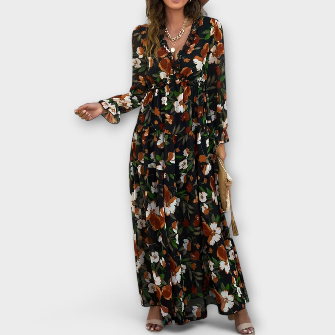 Helen | Abito Elegante Artigianale in Velluto