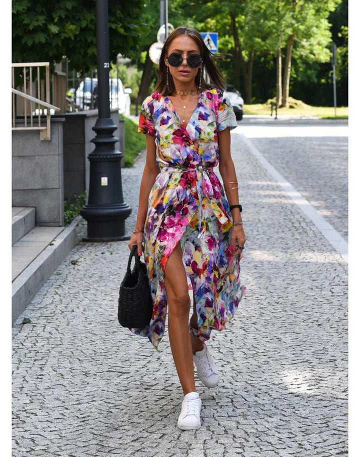 Olivia | Abito elegante in seta