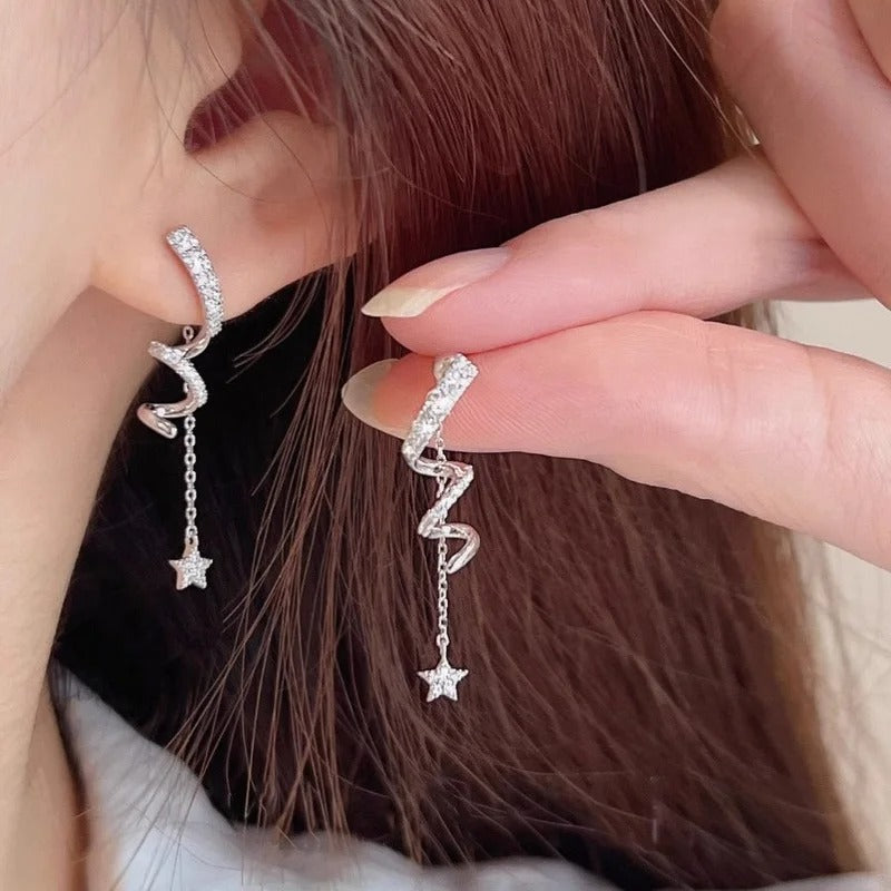 Cristal | Eleganti orecchini con dettagli scintillanti