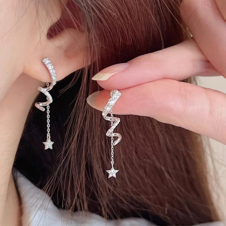 Cristal | Eleganti orecchini con dettagli scintillanti