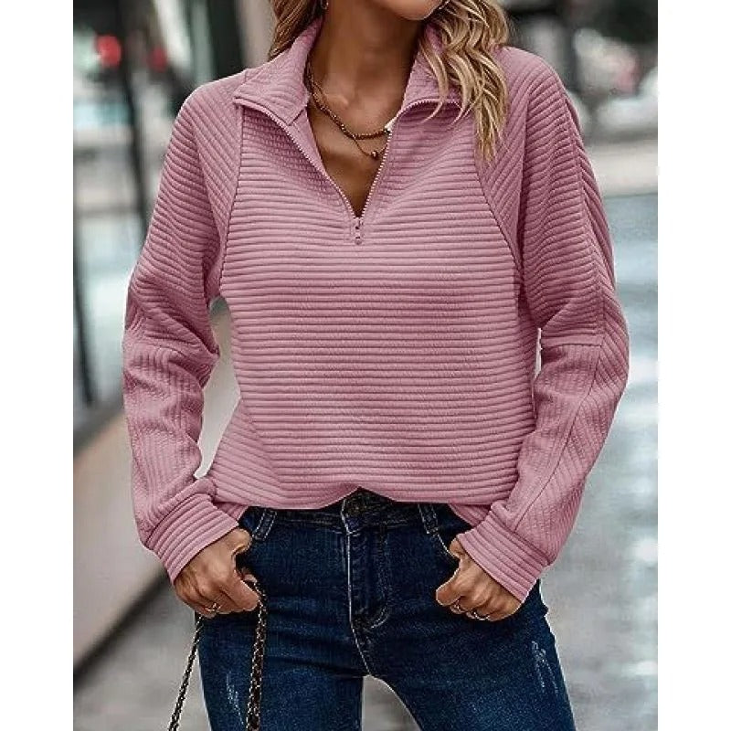 Adeline | Maglione Artigianale da Donna con Scollo a V