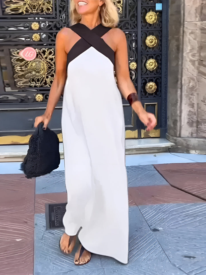 Delphine | Abito elegante leggero a forma incrociata