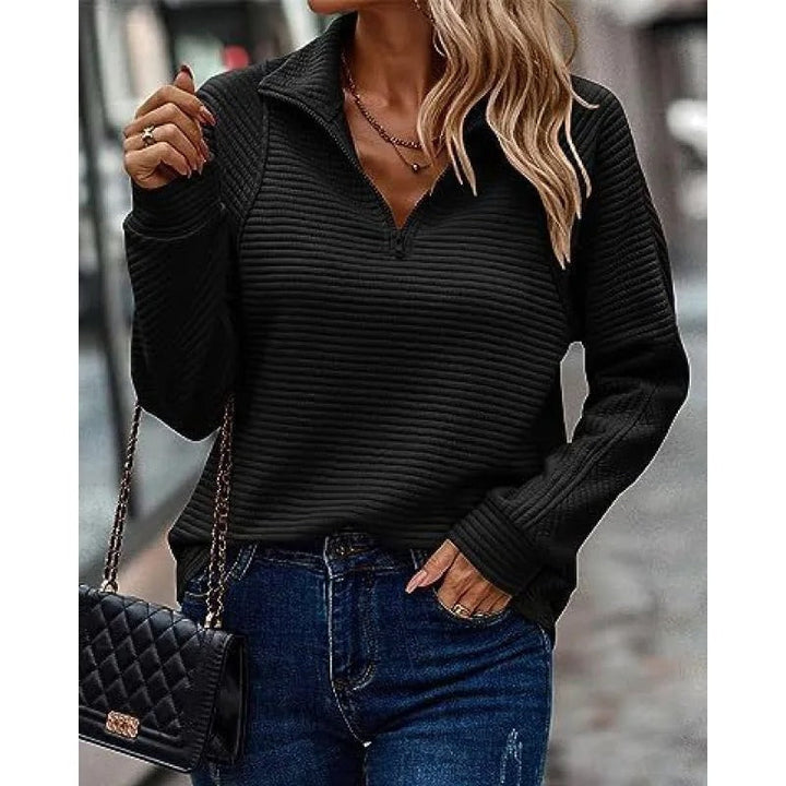 Adeline | Maglione Artigianale da Donna con Scollo a V
