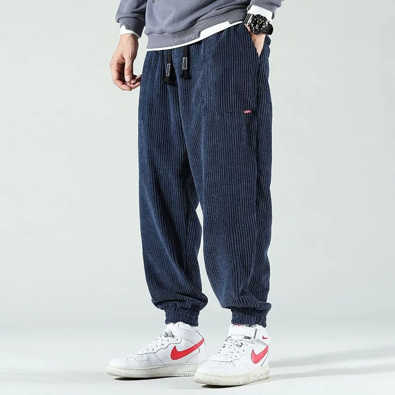 Liam | Pantalone Artigianale Comodo a Coste