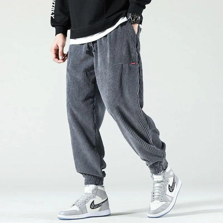 Liam | Pantalone Artigianale Comodo a Coste