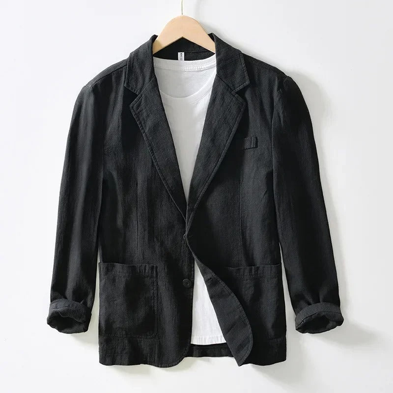 Leonard™ | Blazer di Lino da Uomo