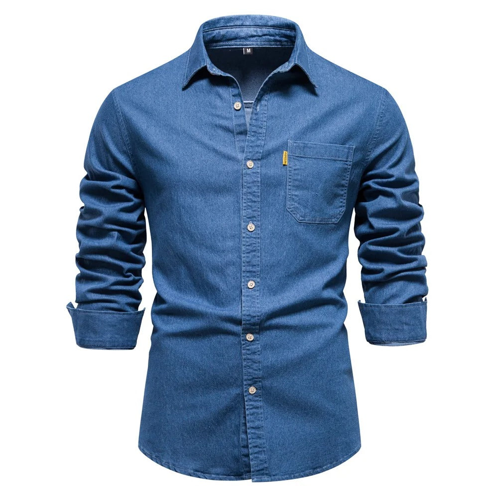 Paul™ | Camicia da Uomo in Denim e Cotone