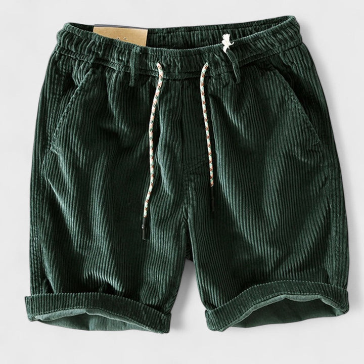 Giaco | Pantaloni Corti Artigianali a Costine da Uomo