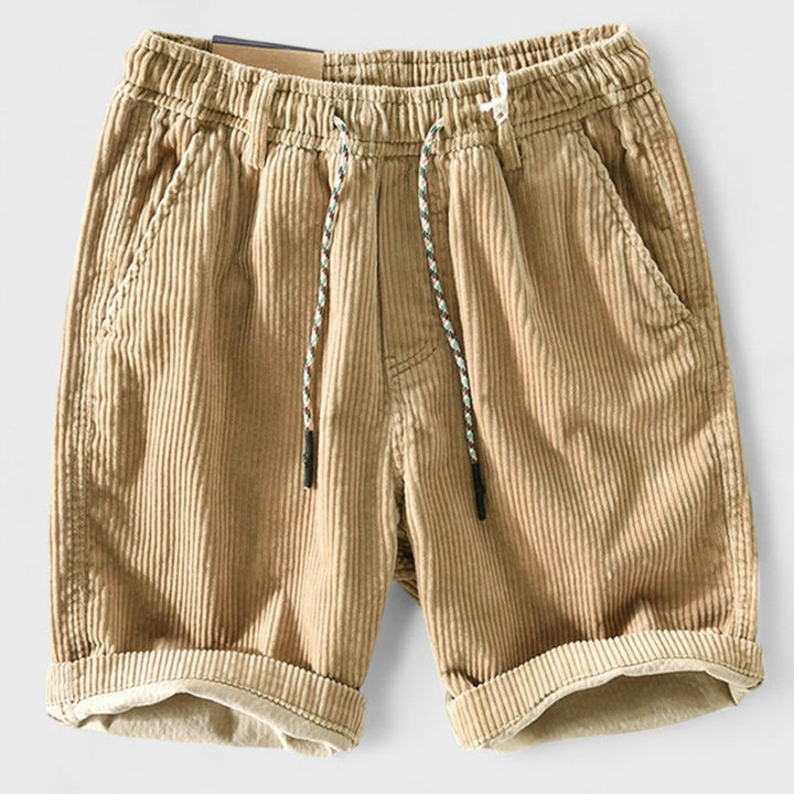 Giaco | Pantaloni Corti Artigianali a Costine da Uomo