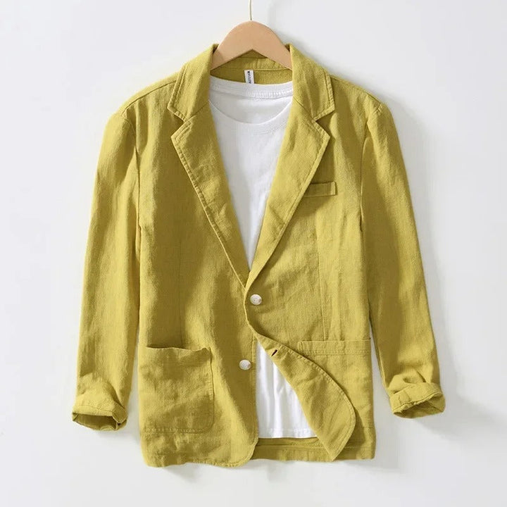 Leonard™ | Blazer di Lino da Uomo