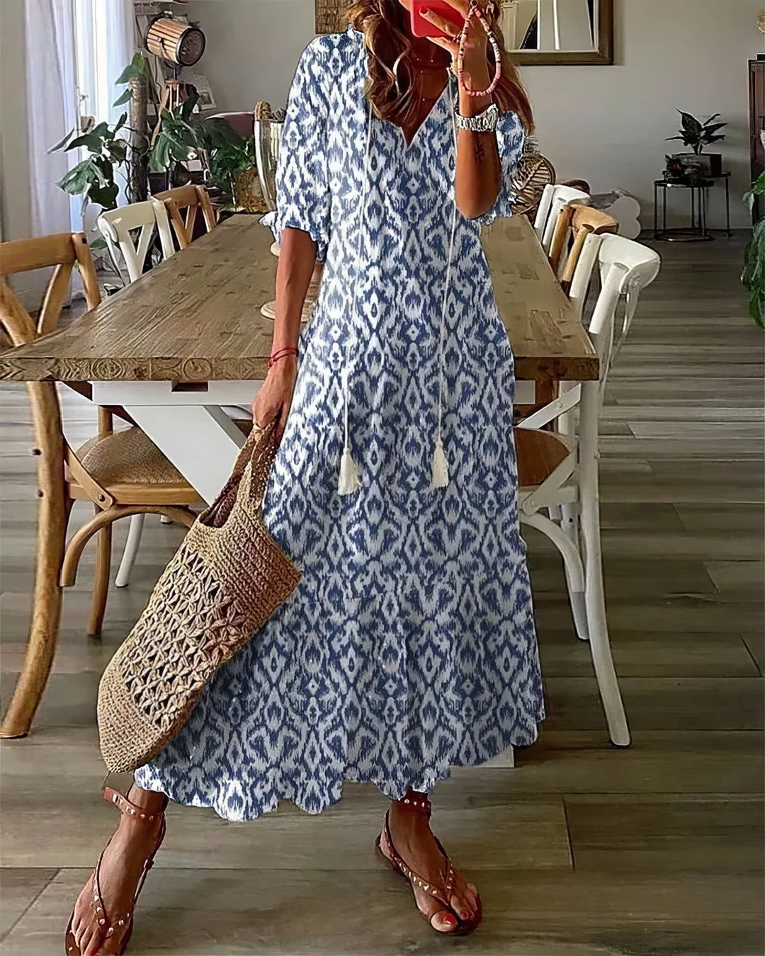 Diana | Abito boho artigianale