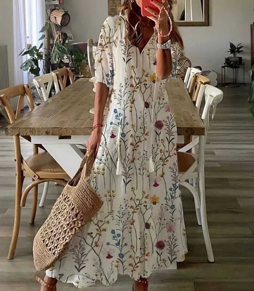 Diana | Abito boho artigianale